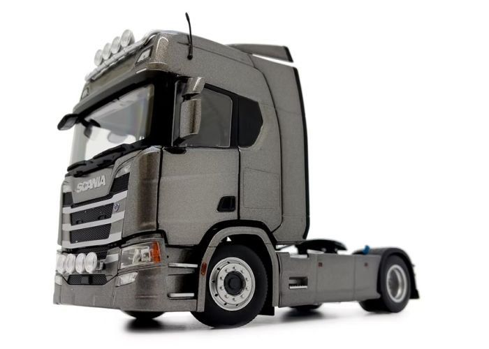 Modellbausätze & Standmodelle: Marge Models 2214-02 Scania antrazit – Neu (gemäss Beschreibung) aus Dagmersellen von FBM-Bacheli