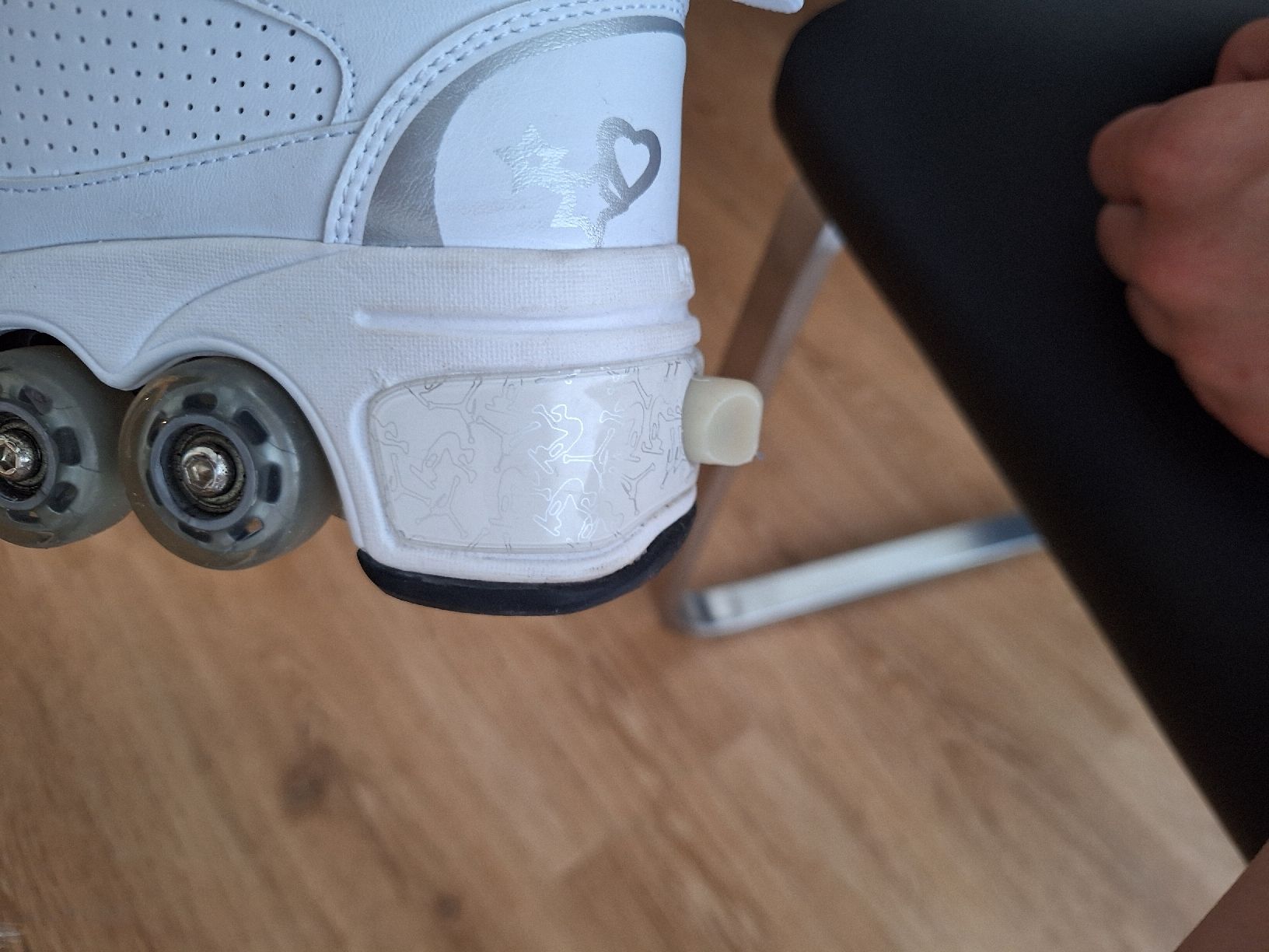 Scarpe per ragazzi: Rollschuh Roller Skates 2in1 Schuhe mit Roller – Nuovo (secondo la descrizione) da Frauenfeld venduto da Manu805 4