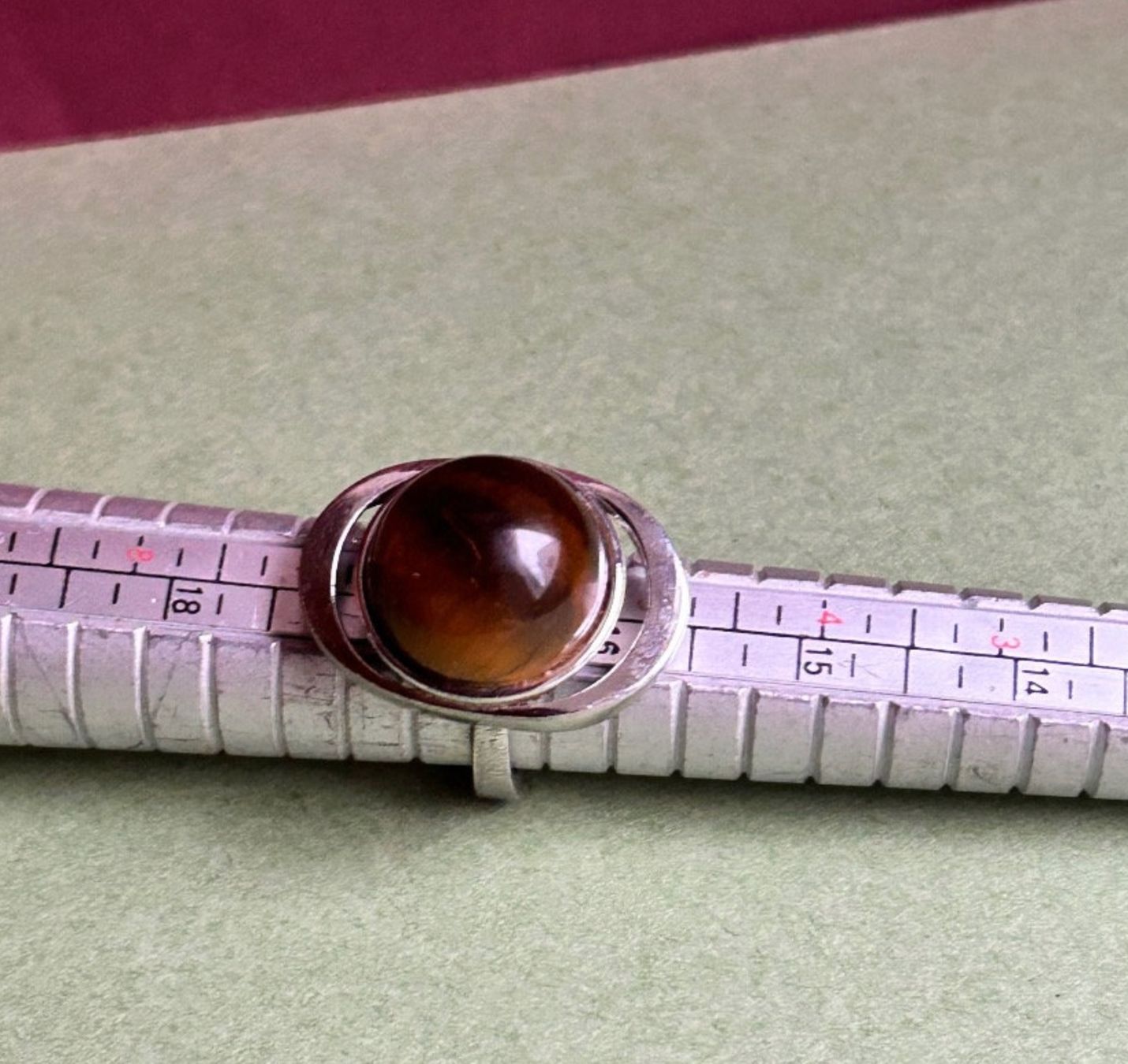 Anelli: Silberring Retro Tigerauge (52) – Usato da Laufen venduto da Bellebellezza 5