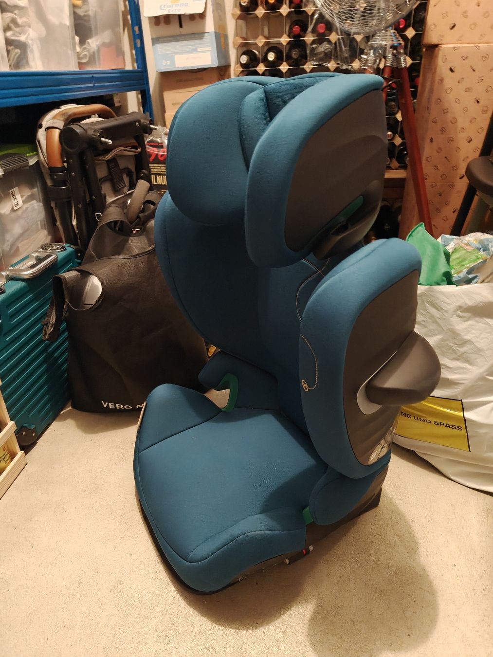 Cybex Seggiolini per auto: Cybex Solution G-Fix Booster Seat - Blue Turquoise  Not used – Nuovo (secondo la descrizione) da Aarburg venduto da SergiCH 1