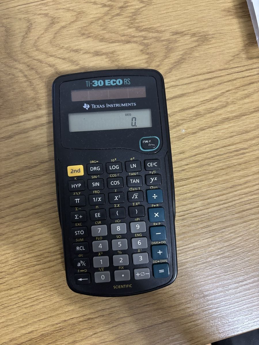 Texas Instruments Calcolatrici tascabili: TI-30 ECO RS Scientific Calculator – Usato da Belfaux venduto da vik_c6z2