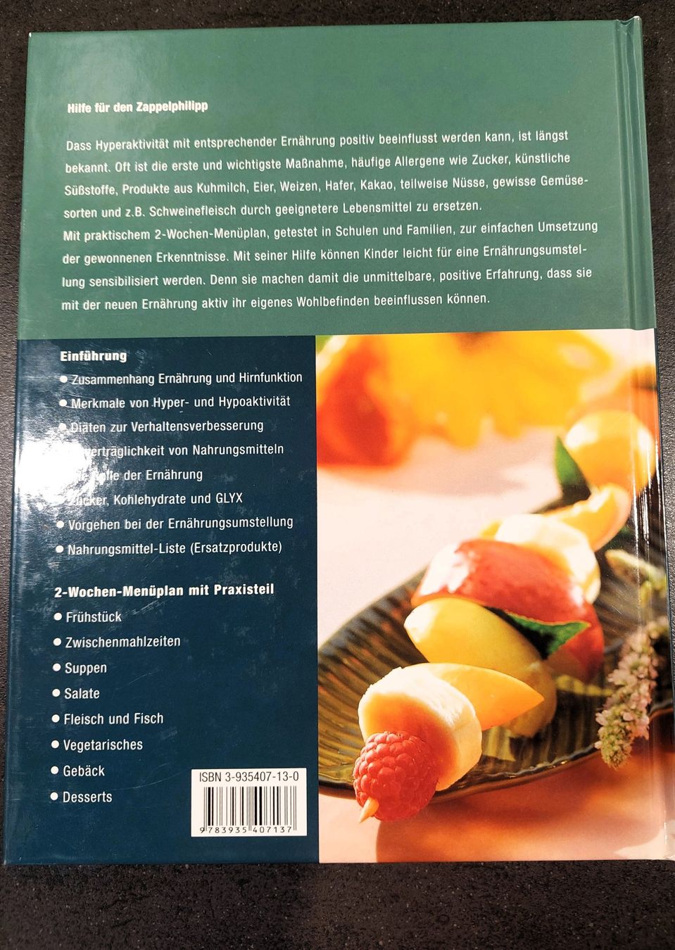 Libri: B. Speck "Zappelphilipp" Hyperaktive Kinder richtig Ernähren – Usato da Jegenstorf venduto da ladoga66 1