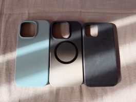 3 Schutzhüllen Set für iPhone 16 Pro gebraucht