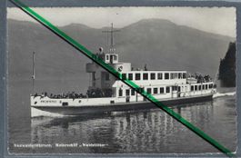 Vierwaldstättersee. Motorschiff 'Waldstätter'.