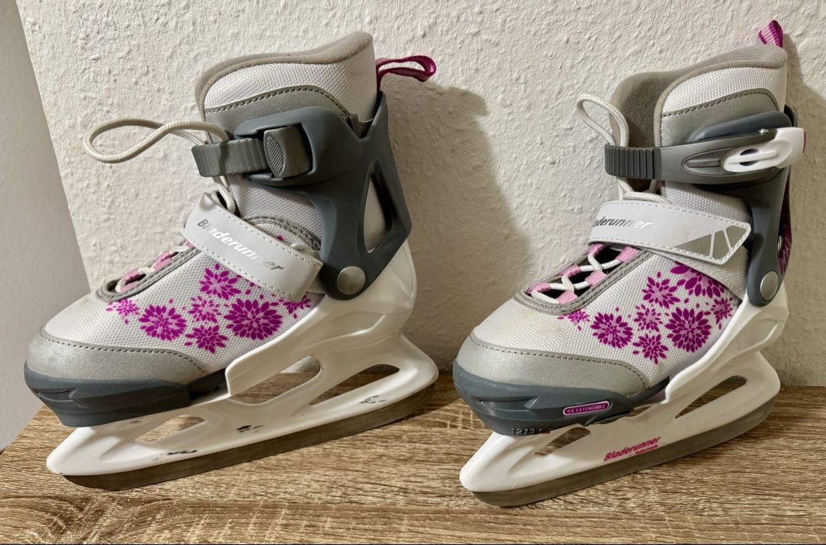 Decathlon Pattini da ghiaccio: Patins à glace réglable Bladerunner 29-34 – Usato da Genève venduto da AS27 2