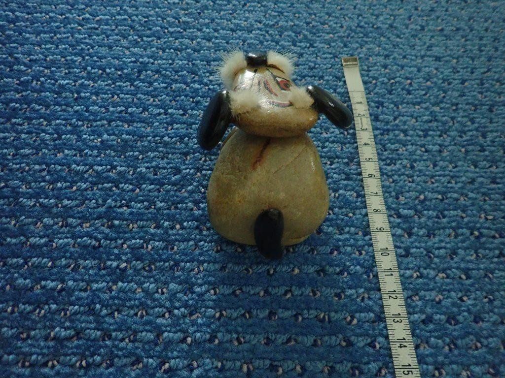 Statuette: Steindackel Dackel Hund bemalt – Usato da Galgenen venduto da Marc98 3