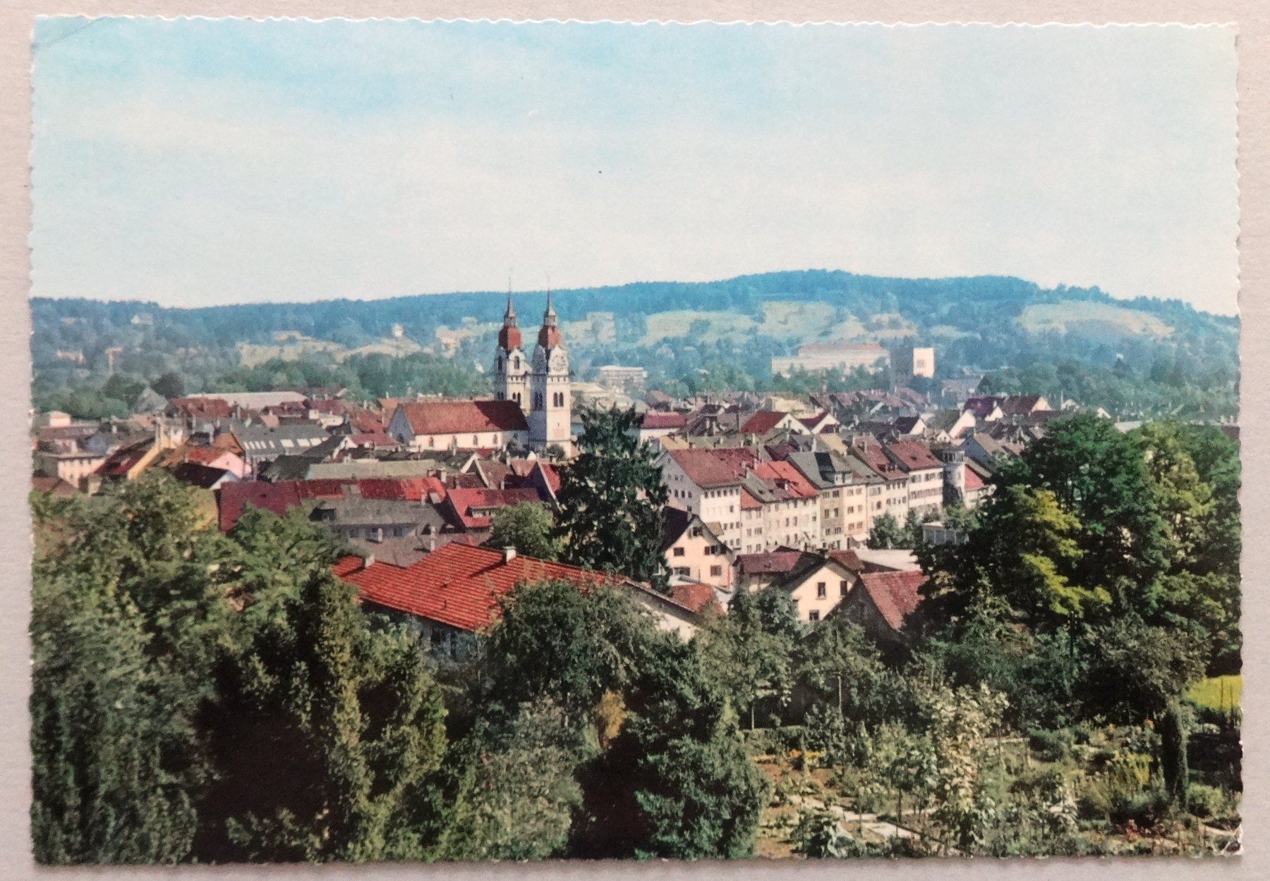 Cartes postales: Winterthur, Gesamtansicht – D'occasion à Fétigny par Billy2miny