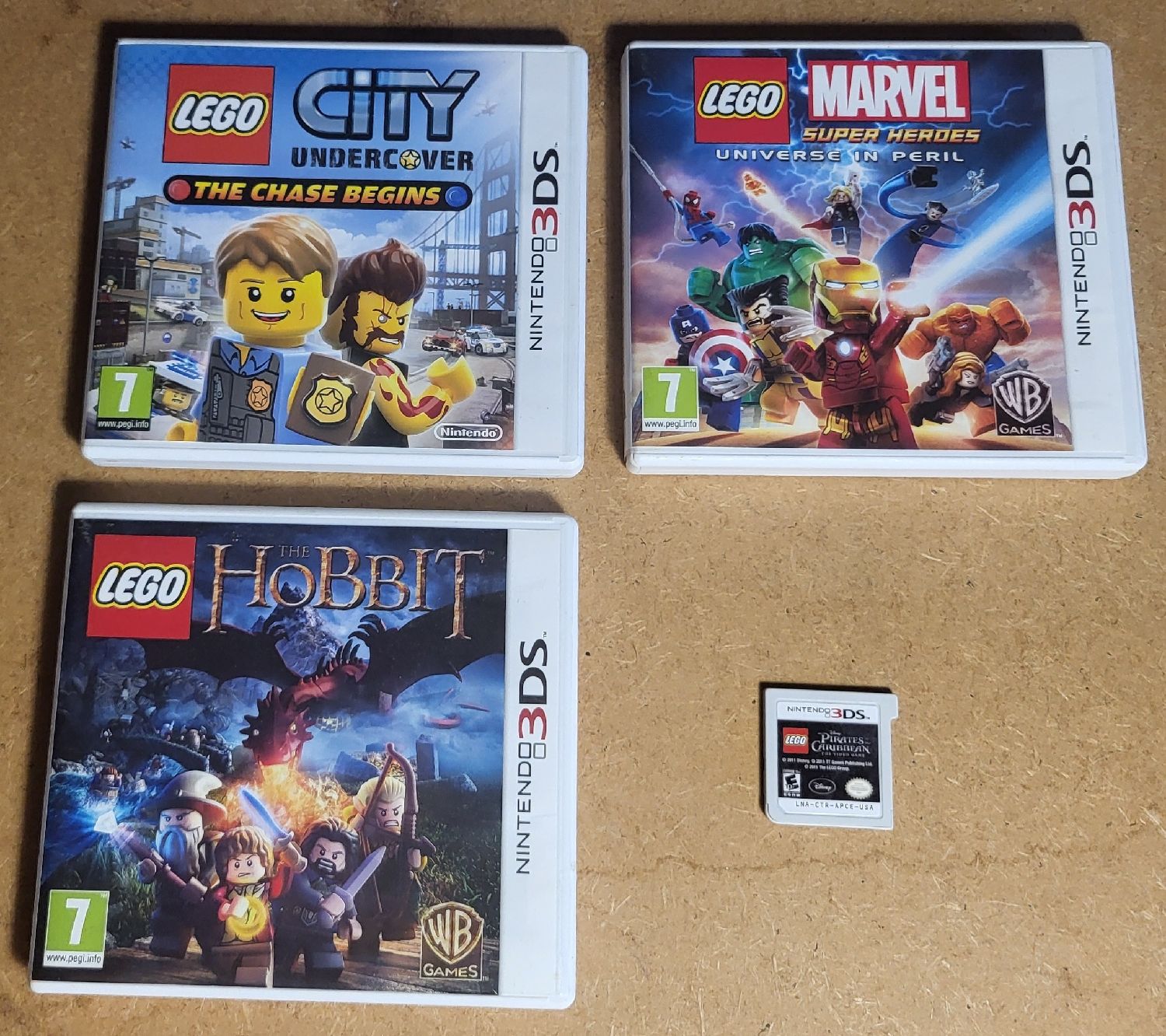 Lego Giochi: 4 jeux Nintendo 3DS Lego  – Usato da Montet (Glâne) venduto da KOADA
