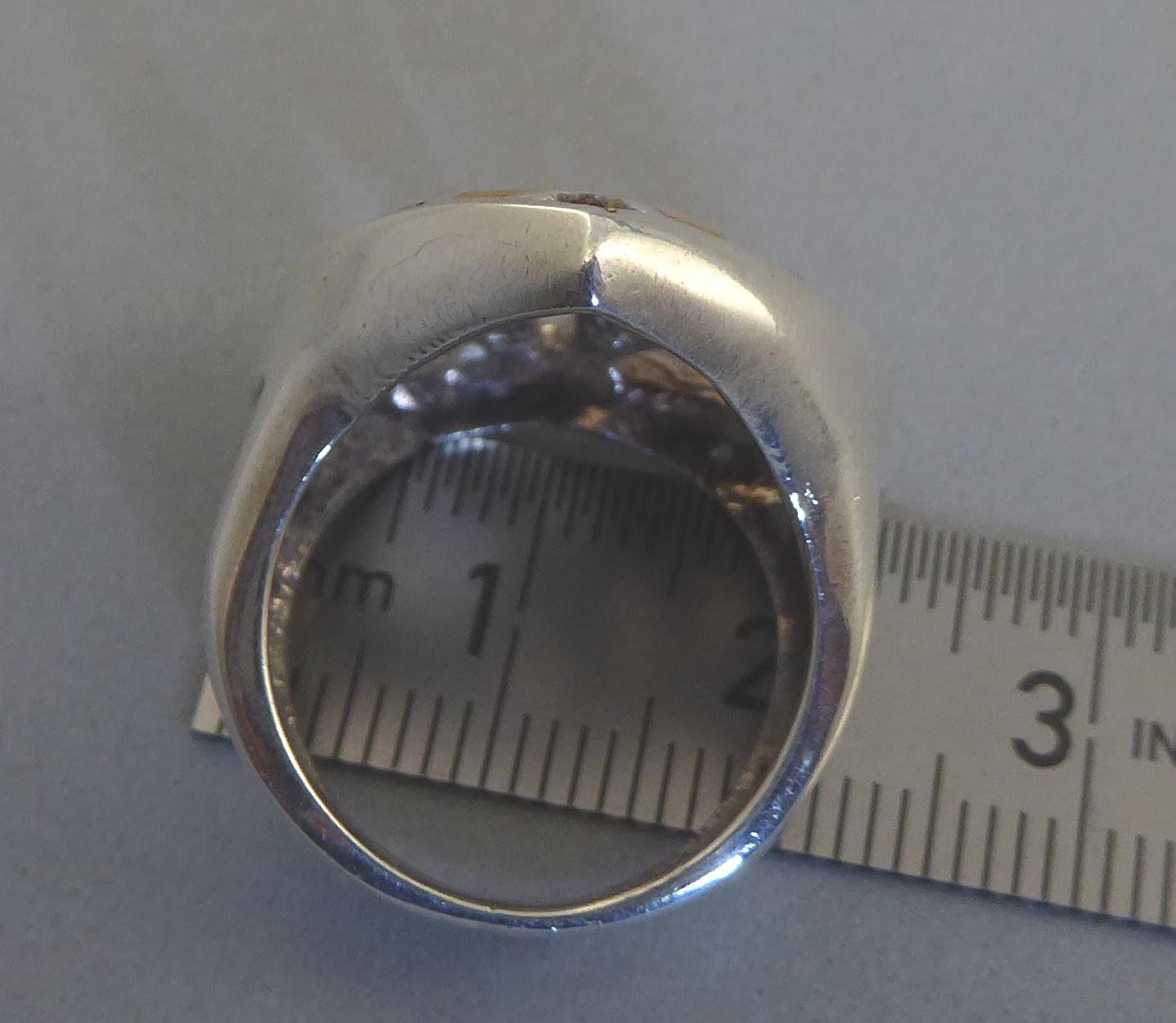 Anelli: Ring 925 Silber mit Perlmutter – Usato da Muri AG venduto da Lineli2020 2