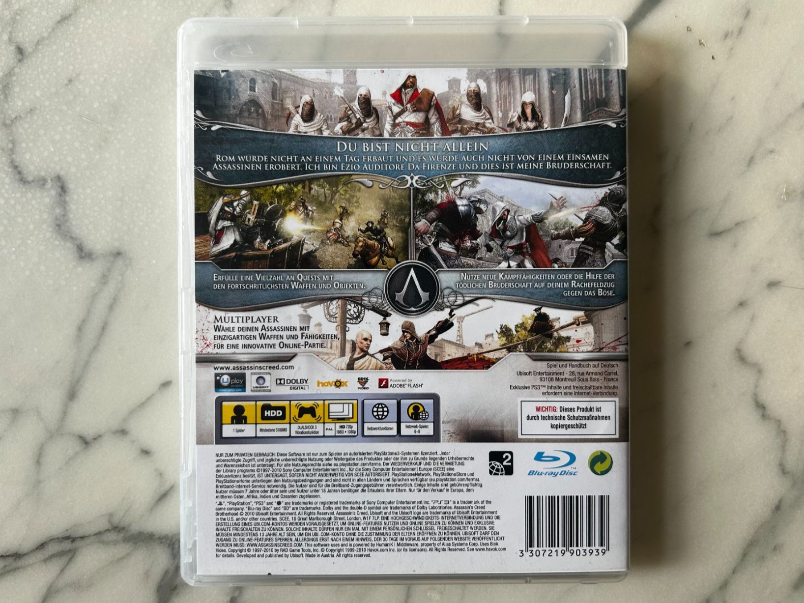 Sony Giochi: Assassin's Creed Brotherhood (Code nicht eingelöst) - PS3 – Usato da St. Gallen venduto da lis_cd6d 1