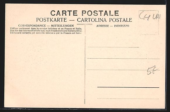 Cartoline postali: Goeschenen, Blick auf die Ortschaft an d – Usato da Berlin venduto da bartko-reher 1