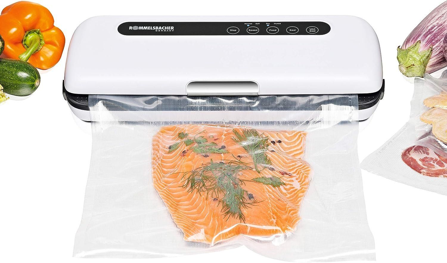 Elettrodomestici da cucina: Vakuumierer Folienschweissgerät Vakuumgerät 2 Pumpenstufen – Nuovo e nell'imballaggio originale da Herisau venduto da Serenco