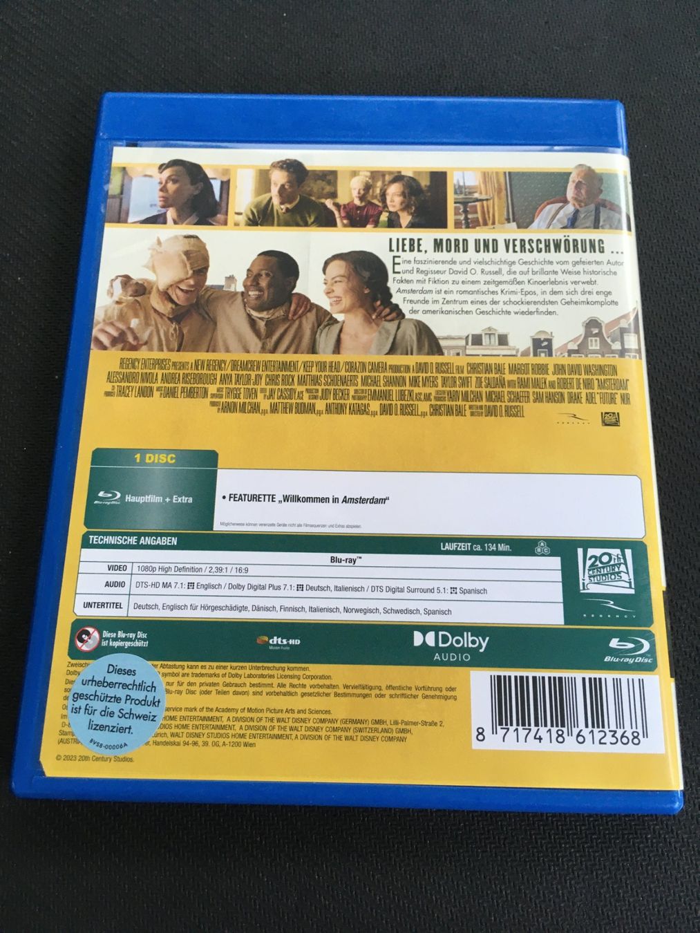 Tous les DVDs: Amsterdam [Blu-ray] – D'occasion à St.Gallen par MedienJoe 1