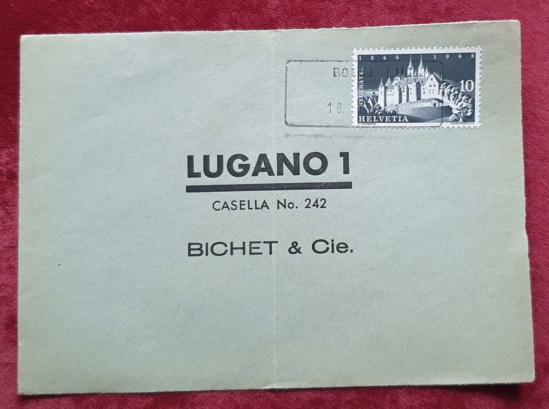 Tutti i francobolli: 4 Aushilfsstempel Kt.Tessin – Usato da Kreuzlingen venduto da Rschweiz1 4
