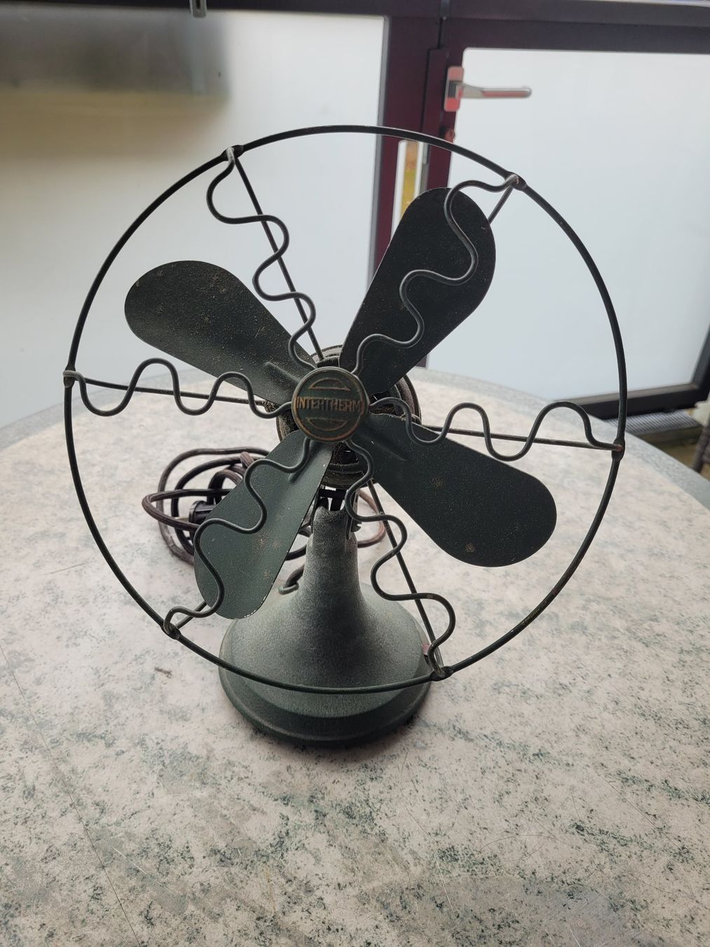 Ventilatoren: Antiker Intertherm Ventilator, ca. 100 Jährig – Defekt aus Winterthur von testi67