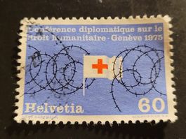 Timbre CH 1975 (13. II.) N° 563 - Le droit humanitaire