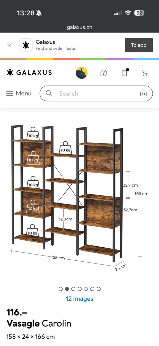 Scaffali: Bookshelf – Nuovo (secondo la descrizione) da Langnau am Albis venduto da busycoder 4