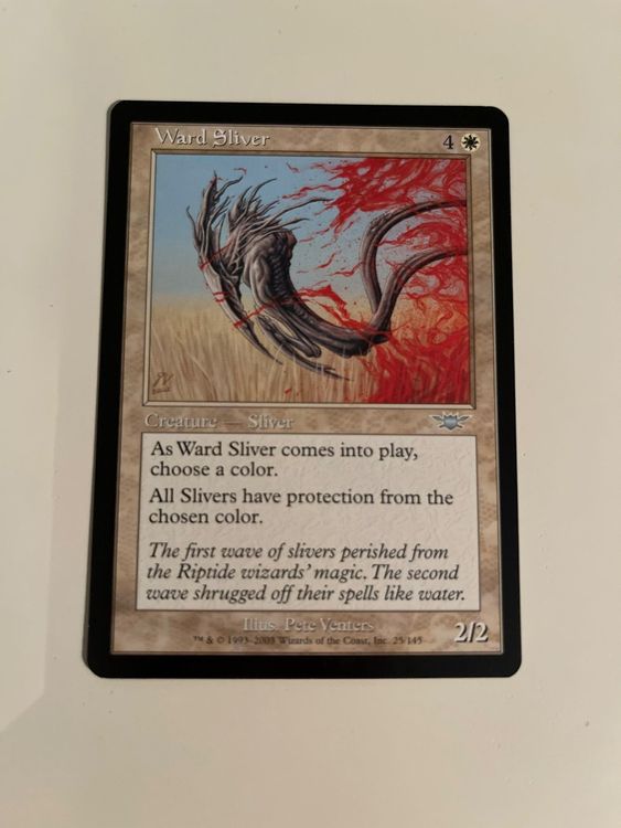 1 x Ward Sliver Magic The Gathering MtG Kaufen auf Ricardo