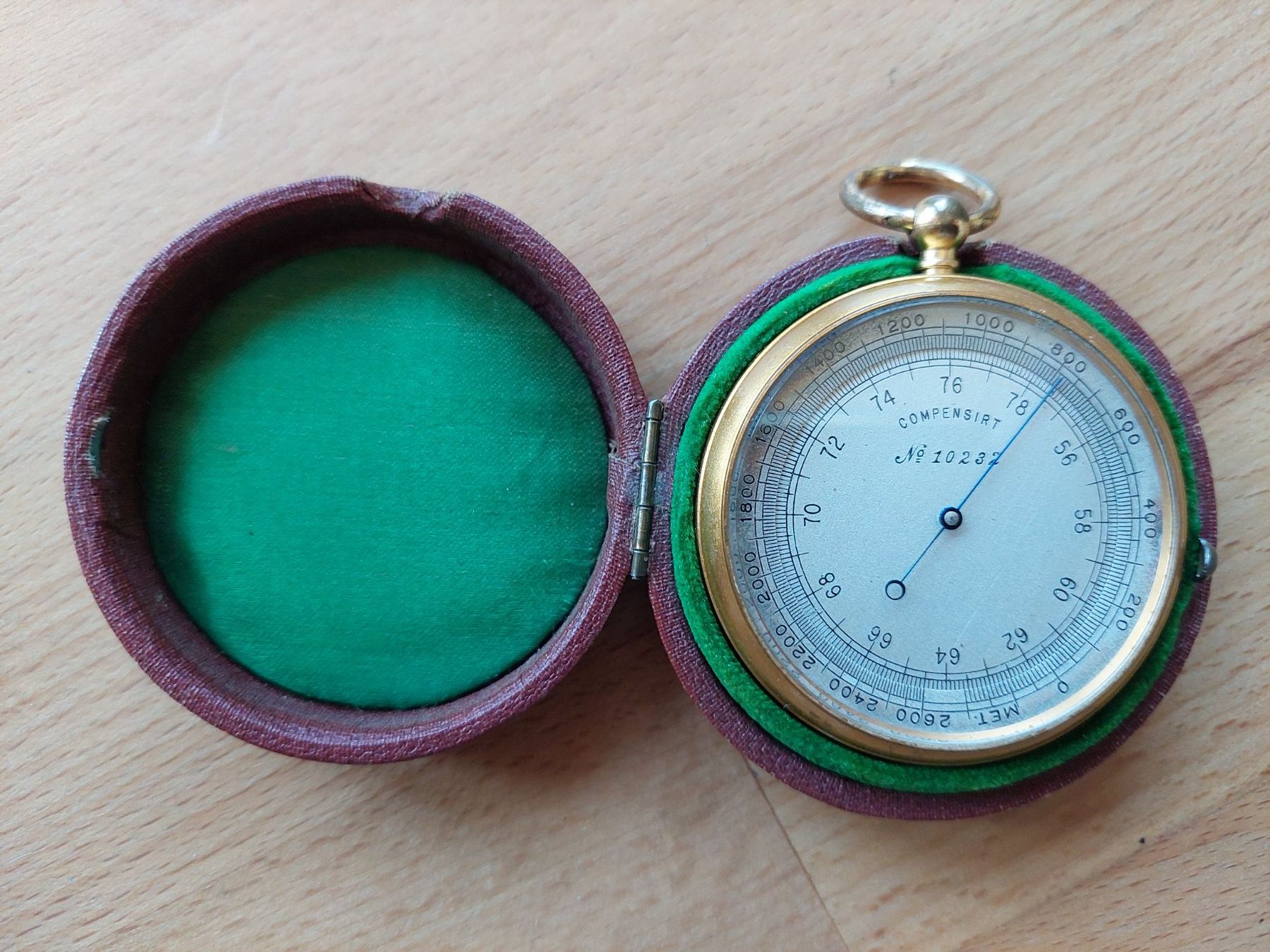 Altri elettrodomestici e apparecchi d’epoca: Altimeter Barometer mit original Etui – Usato da Obfelden venduto da Foto_Bild_Kunst_Buch