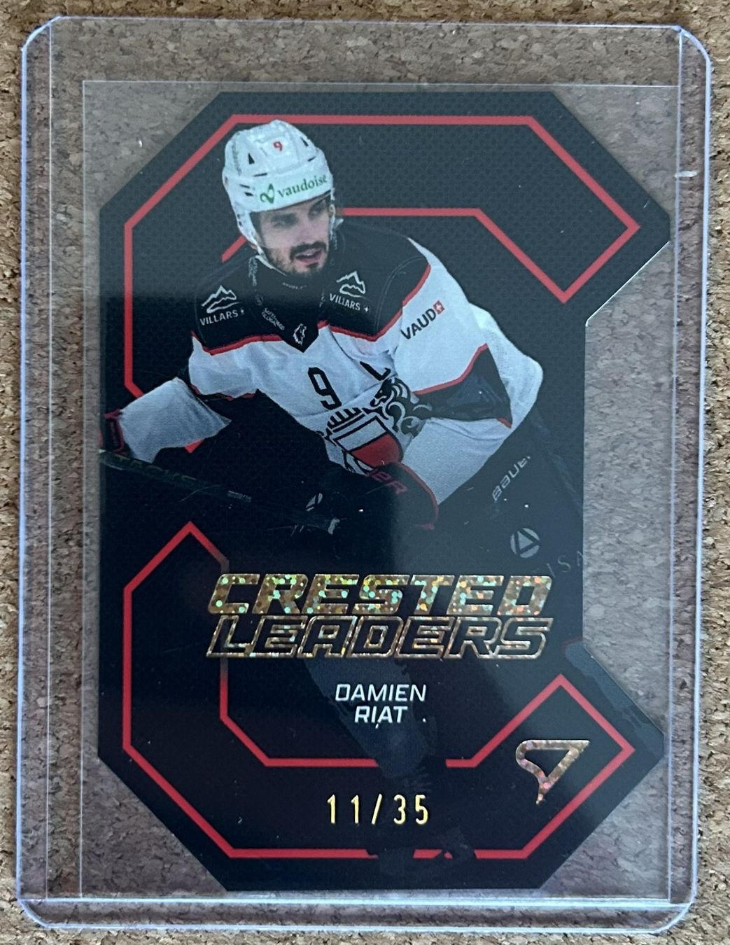 Sportzoo Sammelbilder & Trading cards: Lausanne HC Crested Leaders Gold Damian Riat 11/35 – Neu (gemäss Beschreibung) aus Cham von 9inches