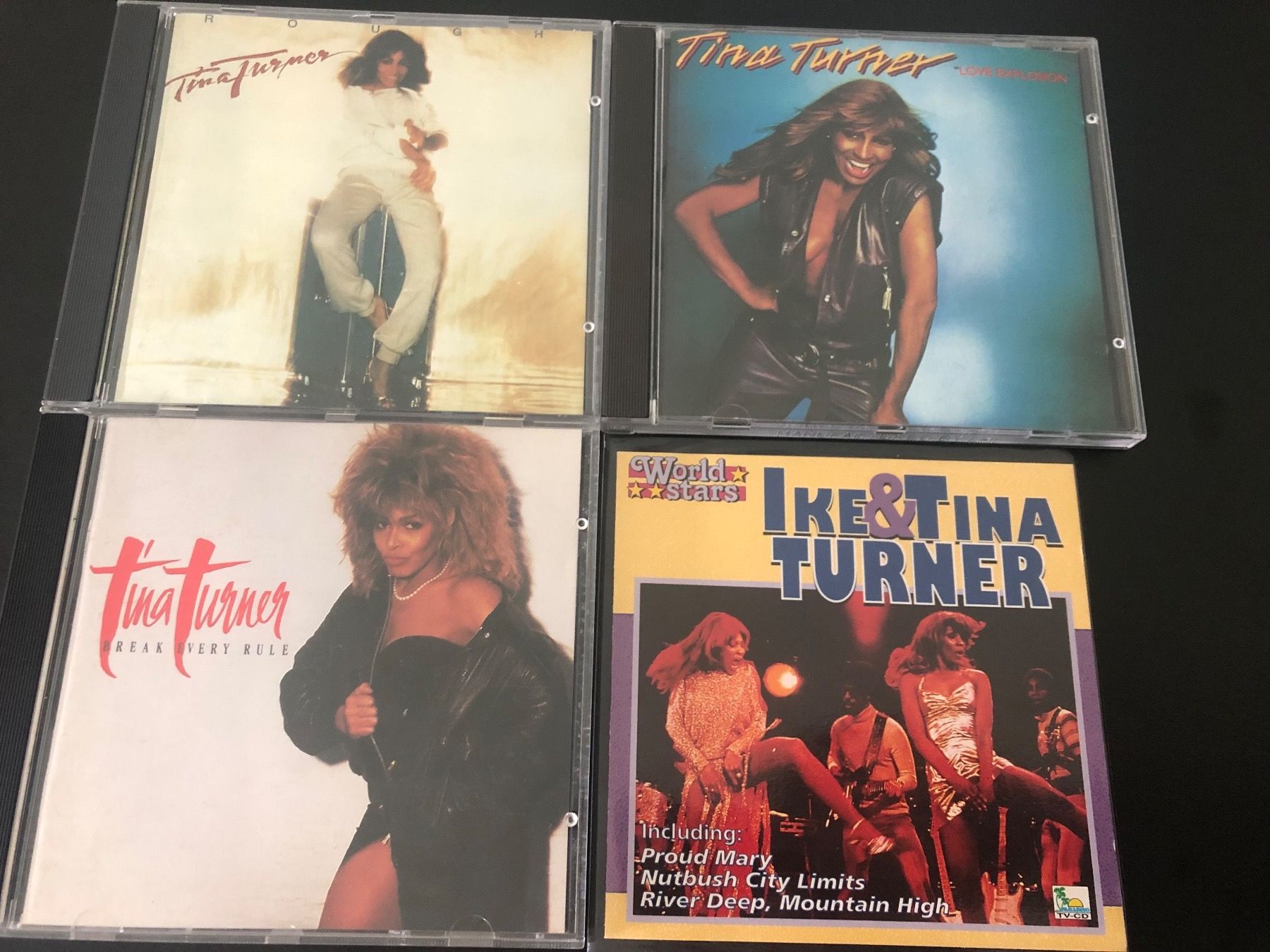 CDs: Tina Turner Sammlung - Rough - Love Explosion - Break Every – Gebraucht aus Schübelbach von Klabauterli