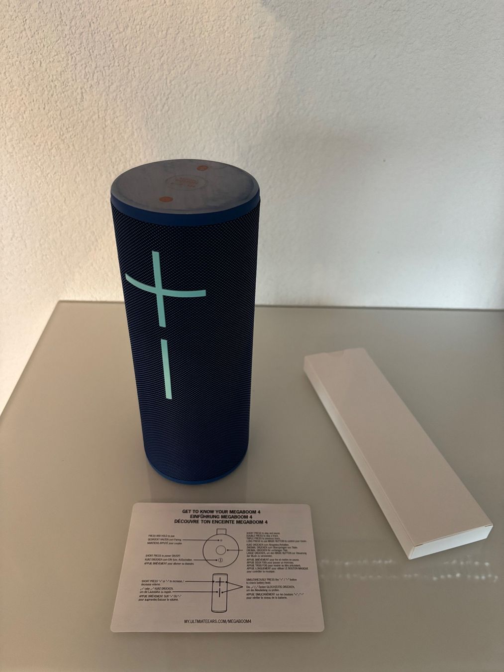 Ultimate Ears Lautsprecher: MEGABOOM 4 Blue, Bluetooth Speaker, Ungebraucht – Neu und originalverpackt aus Wohlen AG von Rocker99 3