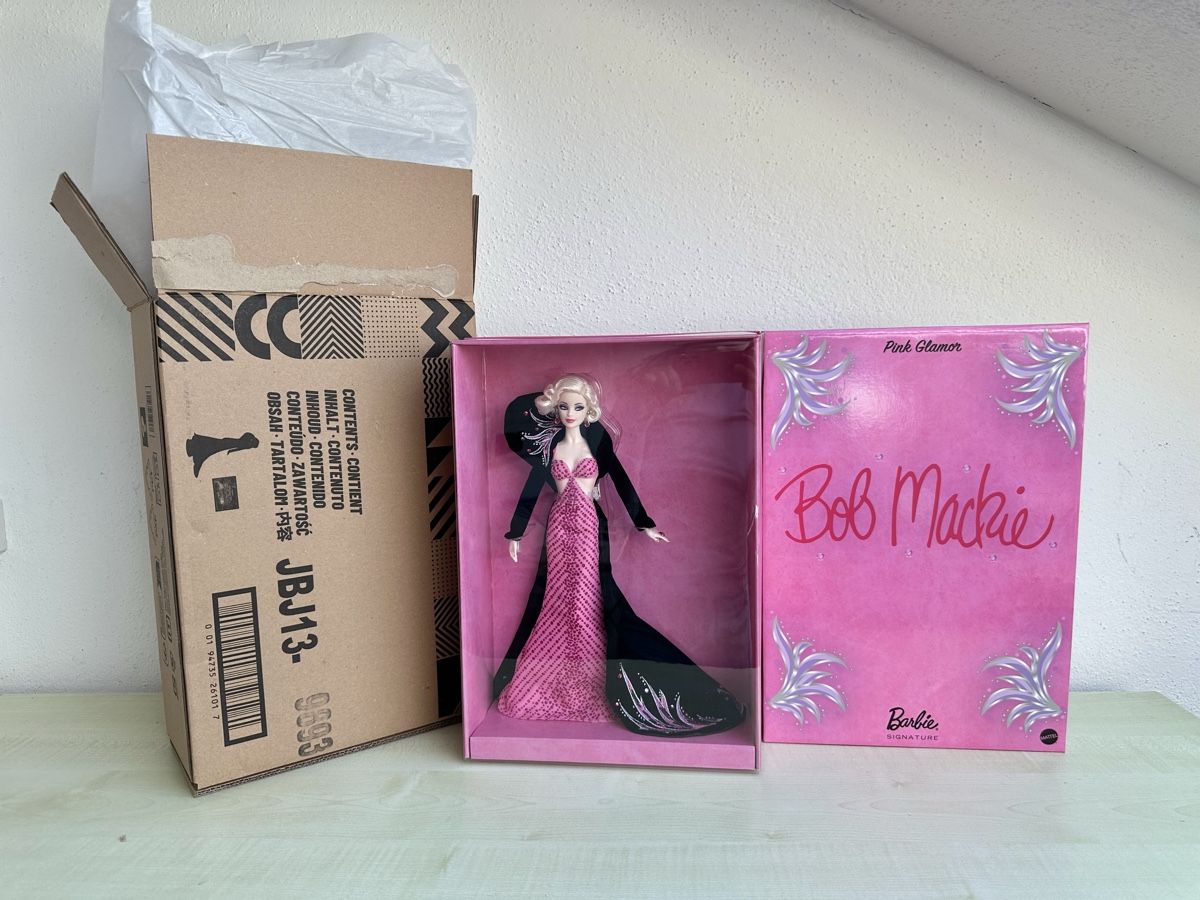 Bambole: Barbie Bob Mackie Puppe – Nuovo e nell'imballaggio originale da Zürich venduto da Kat_5557 1
