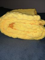 Decke  Plaid Handgestrickt Neu