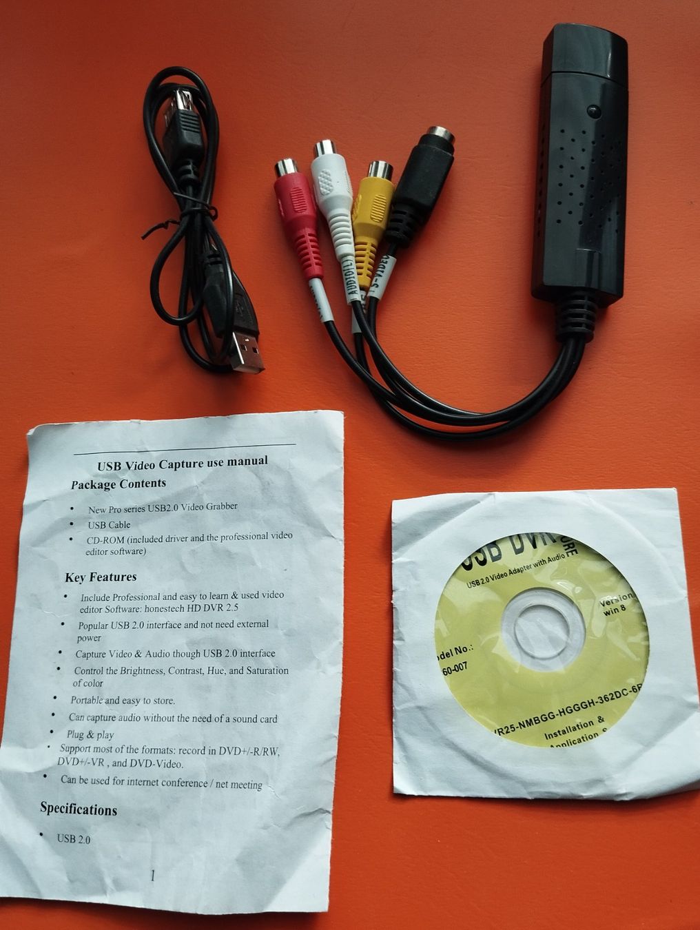 Aufnahmegeräte: USB 2.0 Video Grabber mit Software gebraucht – Gebraucht aus Berikon von m1l3n 1