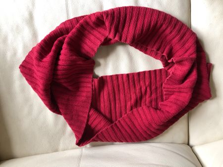 Loop Schal/Rundschal gestrickt aus Bio Hanf „HempAge Germany