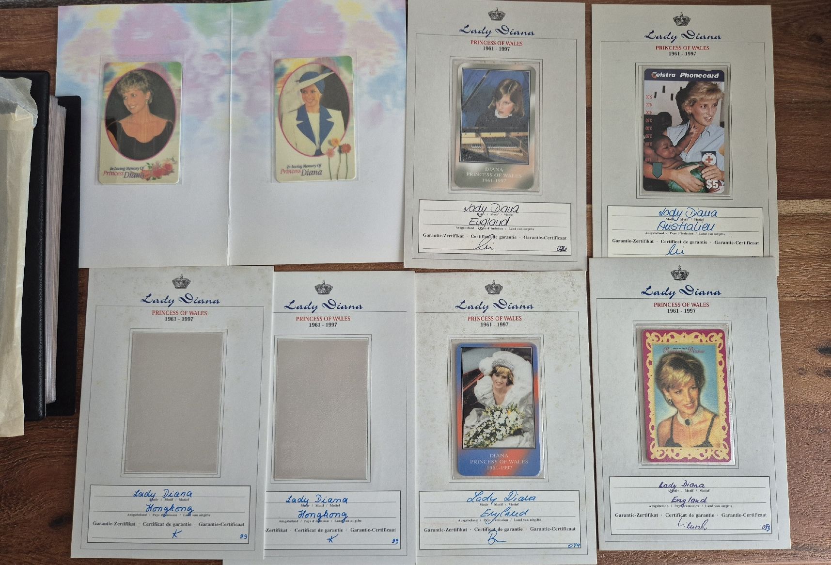 Telefon- & Taxkarten: Lady Diana SHR Telefonkarten-Sammlung 28 St – Gebraucht aus Zürich von Dalema13 6