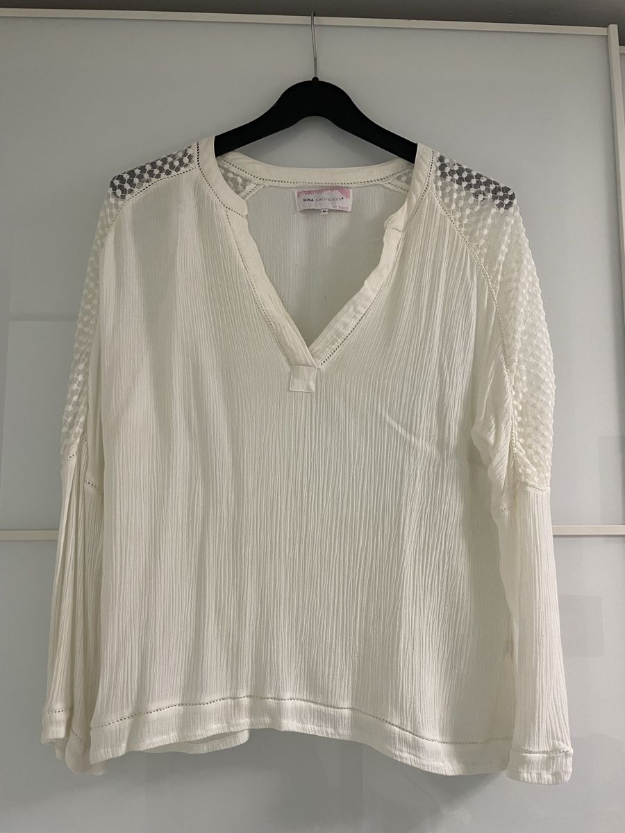 Tops: Spitzen Top Nina Kaufmann grösse M - Boho – Gebraucht aus sonvico von Ptequila