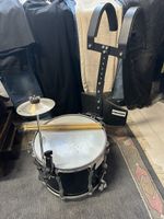 Premier Mars Snare Drum Set mit Becken, Sticks, Tragegestell
