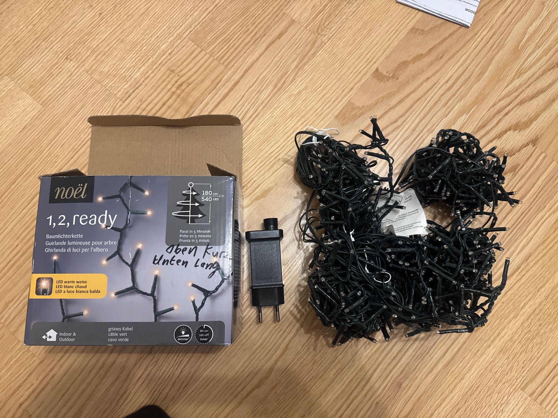 Migros Ghirlande e barre luminose: LED Lichterkette warmweiss – Usato da Zürich venduto da Rsinrise 4