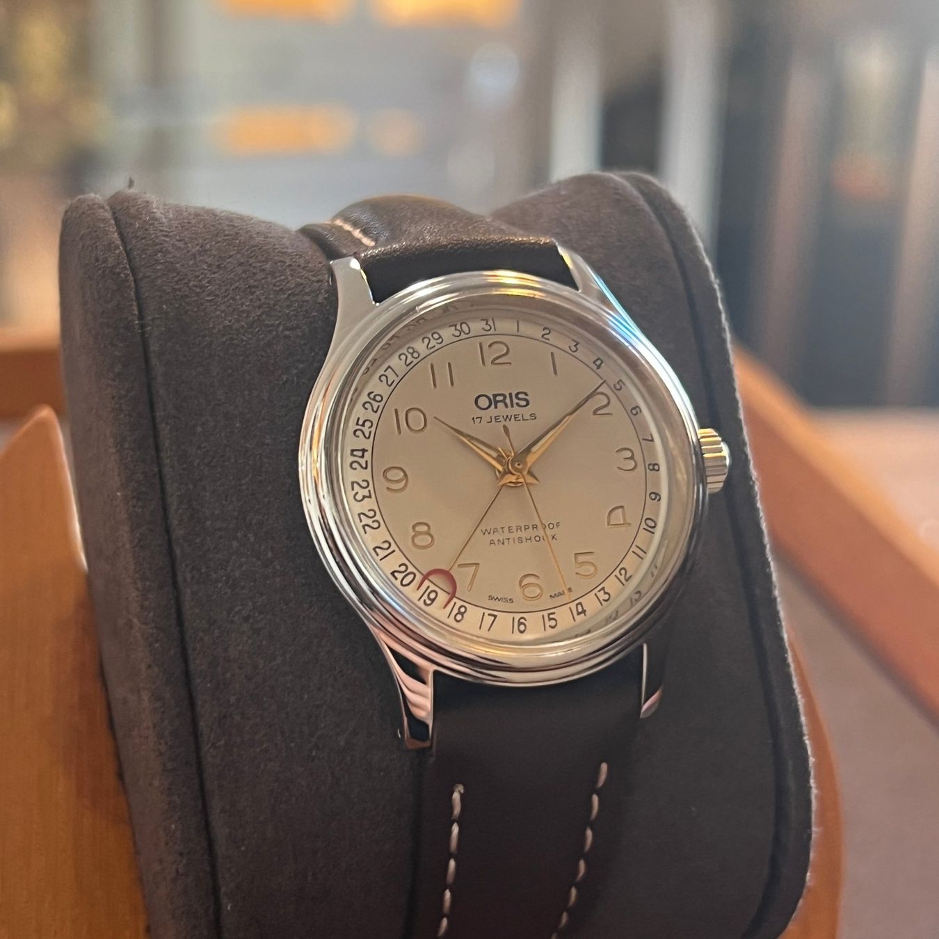 Oris Orologi: Oris Pointer Date Full Set 34mm Mechanical – Usato da Carouge GE venduto da Watchaser 1