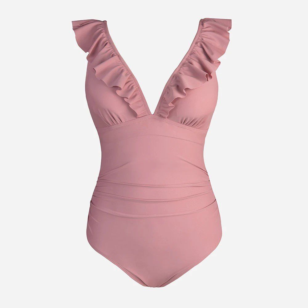 Costumi da bagno & Bikini: Eleganter, einteiliger Badeanzug mit Rüschen – Nuovo e nell'imballaggio originale da Biel/Bienne venduto da DessousOrchideja 3