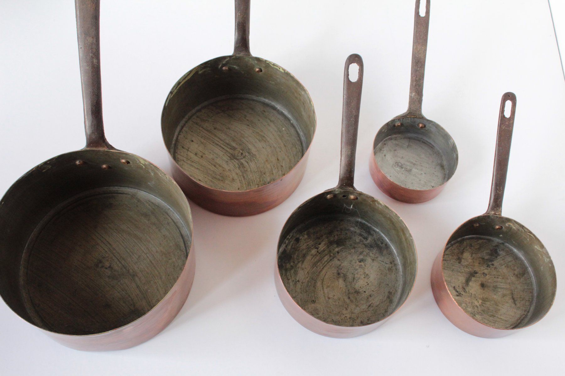 Pentole: Batterie de casserole en cuivre – Usato da Yverdon-les-Bains venduto da jft_n8k8 1