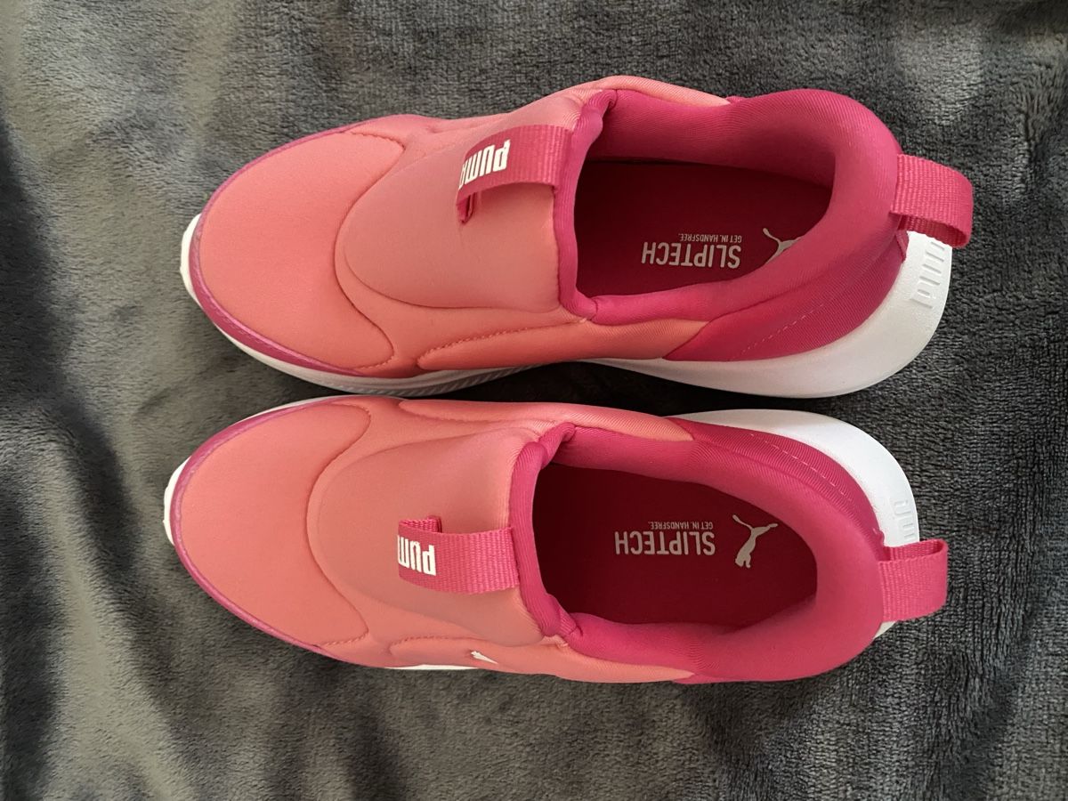 Puma Schuhe für Mädchen: Baskets Puma rose enfant pointure 32 – Gebraucht aus Lignières von The_assistant 2
