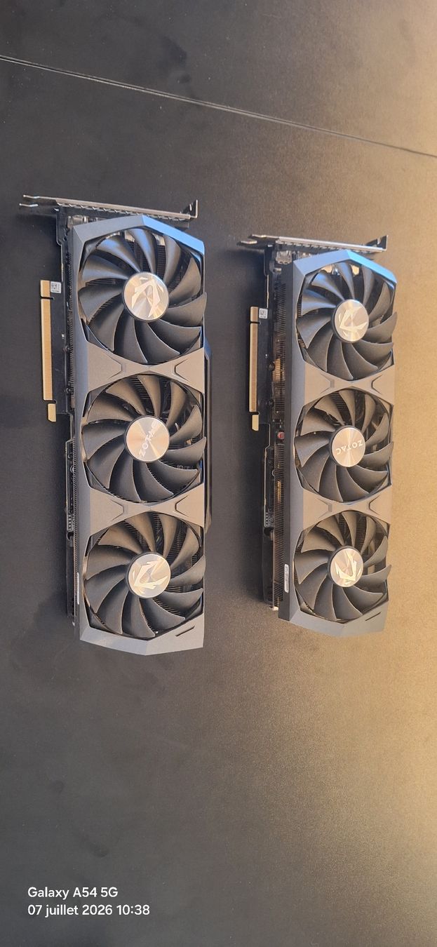 Nvidia Cartes graphiques: Zotac Gaming Nvidia GeForce RTX 3080 Trinity – D'occasion à Payerne par L3onardoh