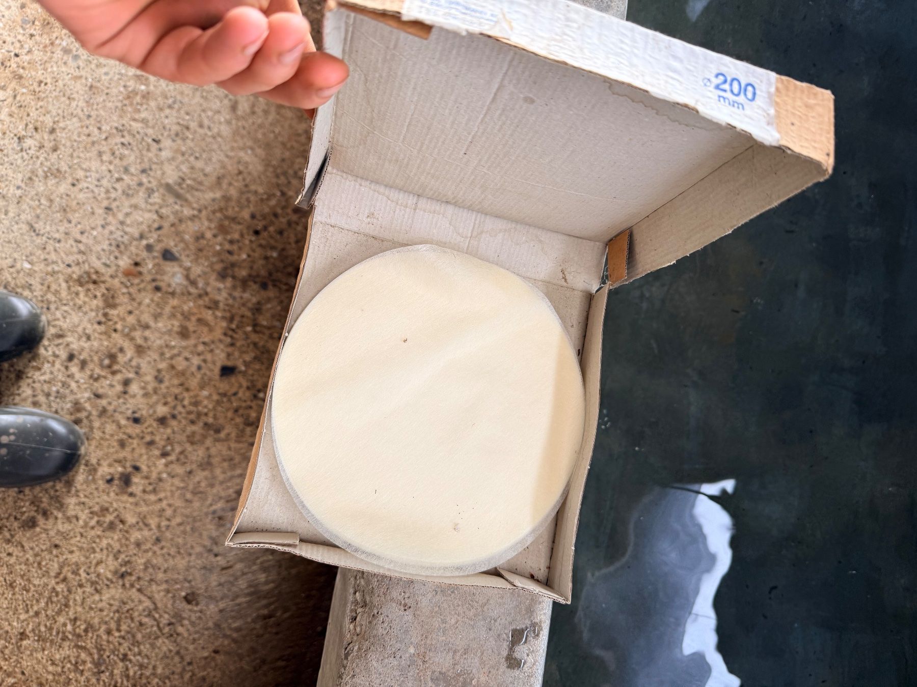 Sanitär: Milchsieb – Gebraucht aus Rüegsbach von lemick 2