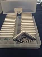 Silberbarren Geiger original - Tube 30 x 1 oz .999 quadrat.