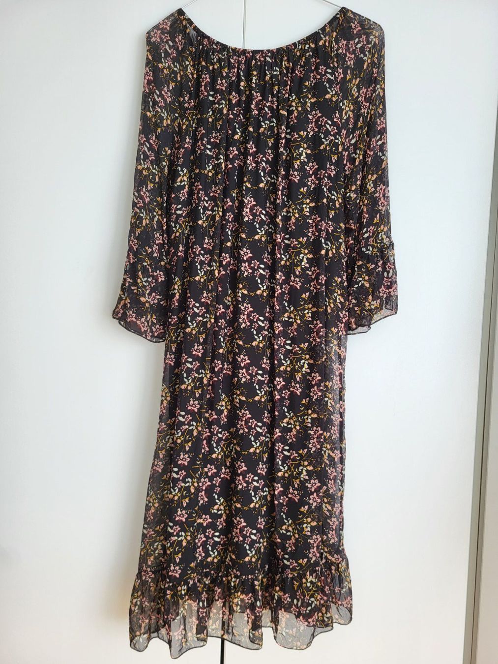 Vestiti: Gartoon Kleid, Gr. 36 - schwarz, Blumenmuster, Viskose/Seide – Usato da Baar venduto da clar6 1