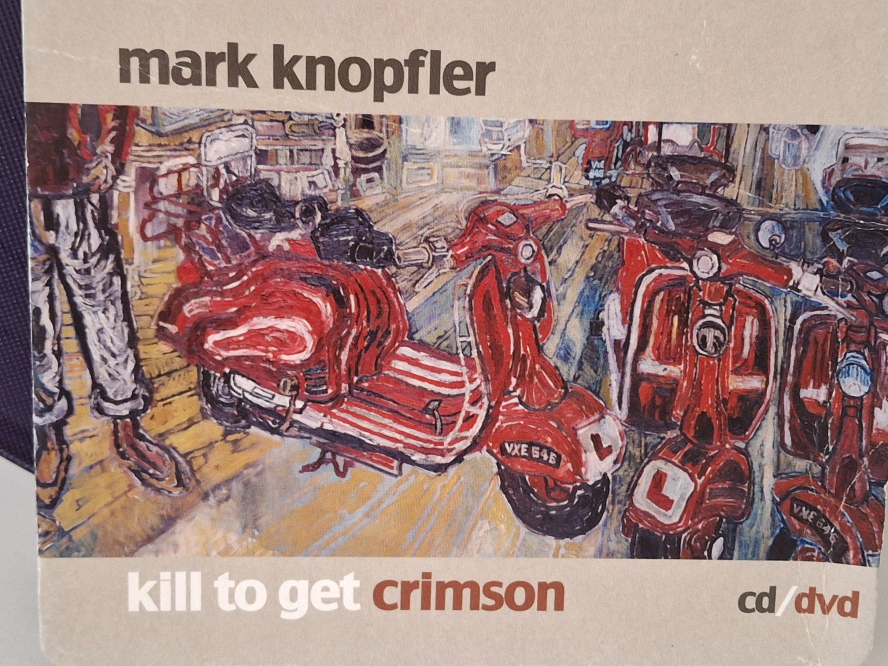 CD: CD + DVD Mark Knopfler - Kill to Get Crimson – Usato da Aarberg venduto da Jackup1