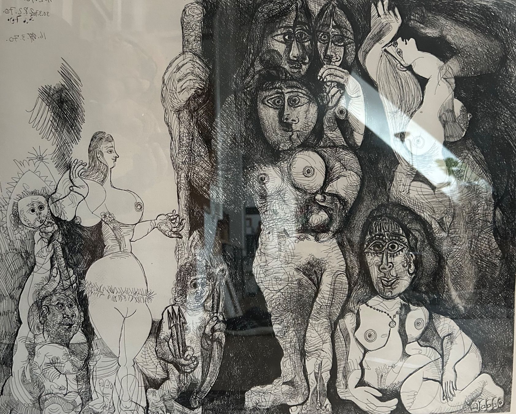 Foto & Immagini: Picasso Orig. Radierung – Usato da Arlesheim venduto da Brienz30