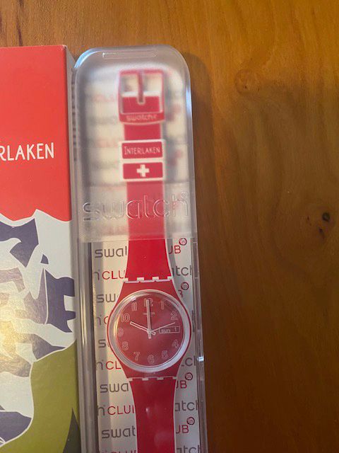 Swatch Orologi: Swatch Spécial Interlaken – Nuovo e nell'imballaggio originale da Pringy venduto da Toyotafj 1
