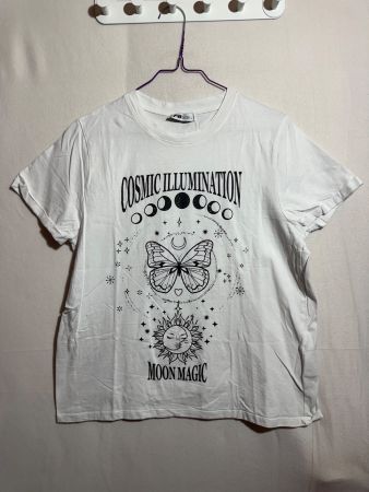 Weisses T-Shirt von FB Sister Gr. L