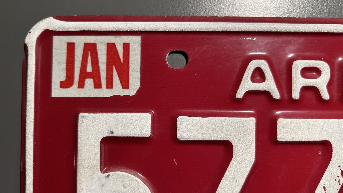 Insegne: Nummernschild USA Arizona 1985 – Usato da Urtenen-Schönbühl venduto da sanfilipp0 3