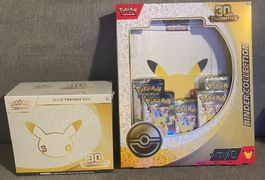 Lot ETB 30th Celebration + Binder Collection Pokemon English