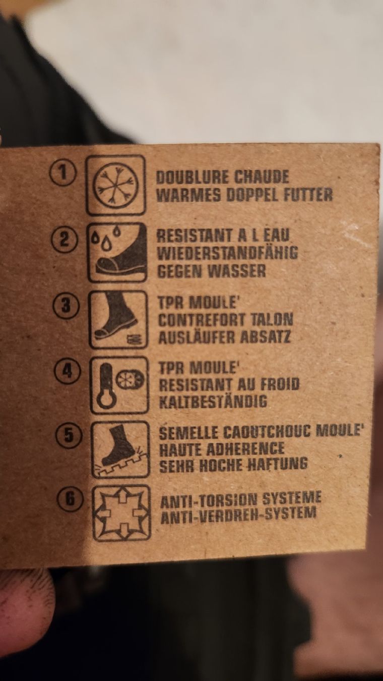 Chaussures hommes: Bottes d'hiver  – Neuf avec emballage d'origine à Sierre par Golfiste16 2