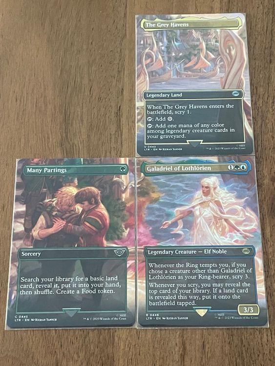 Scene Cards / The Lord of the Rings (Gebraucht) in Pratteln für CHF 10. ...